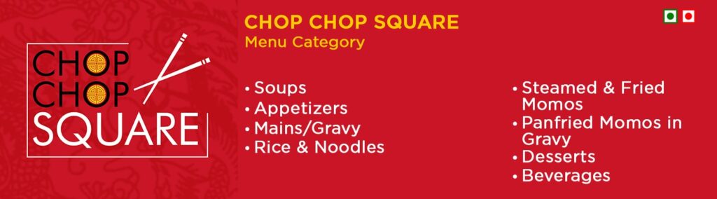 Chinese Brands - Chop Chop Square Menu