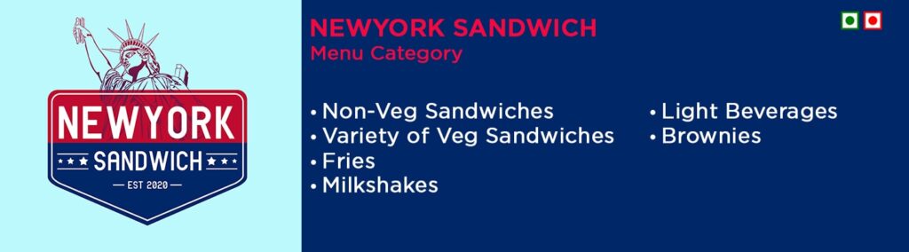 Sandwich Brands - NewYork Sandwich Menu